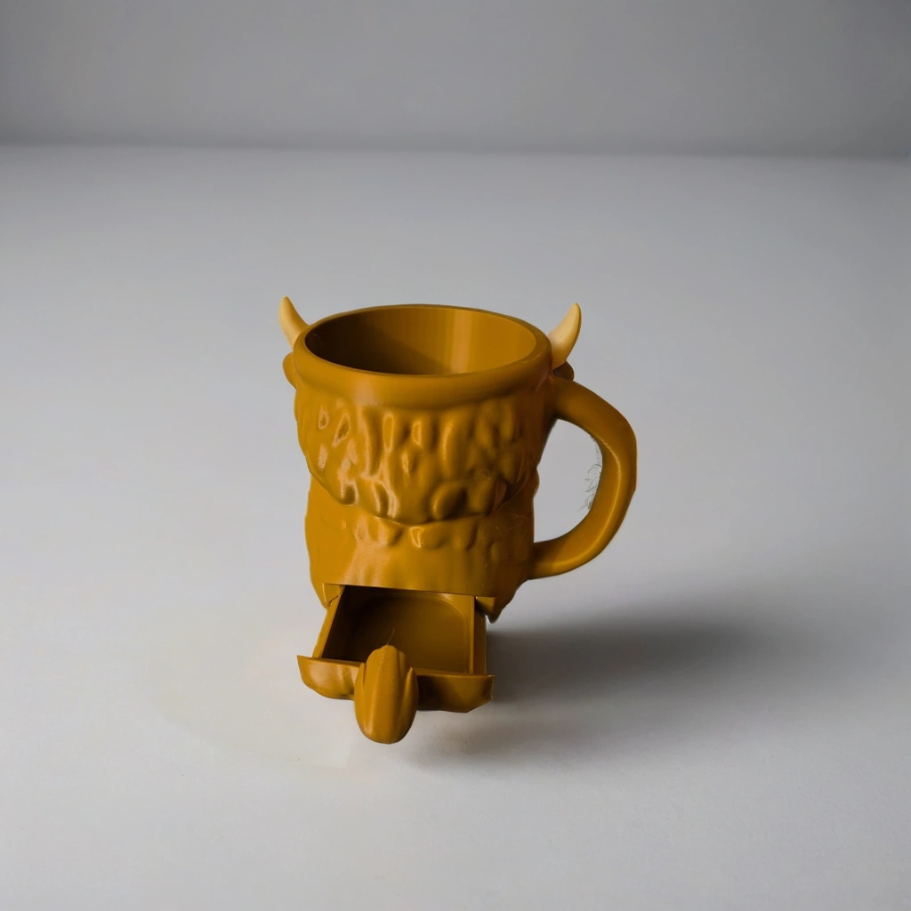 Highland cow Ice Cream Pint Holder